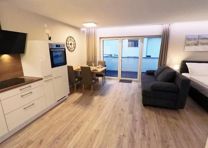 -neubau- 42 Qm Balkon-apartment Apartman