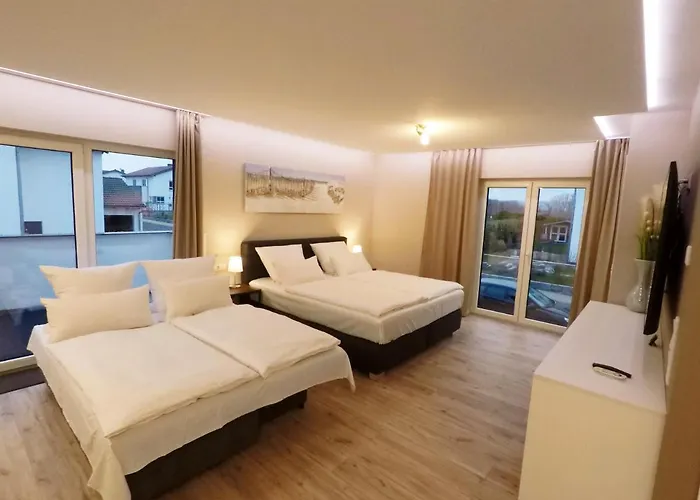 Апартаменты -neubau- 42 Qm Balkon-apartment Фульда