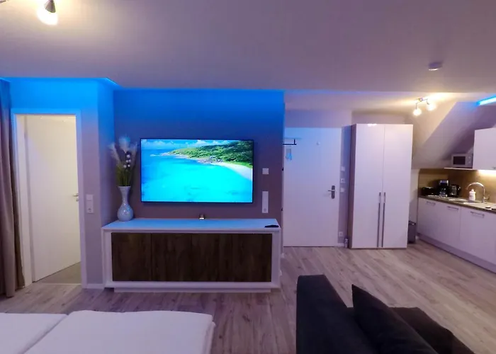 Апартаменты -neubau- 42 Qm Balkon-apartment Фульда