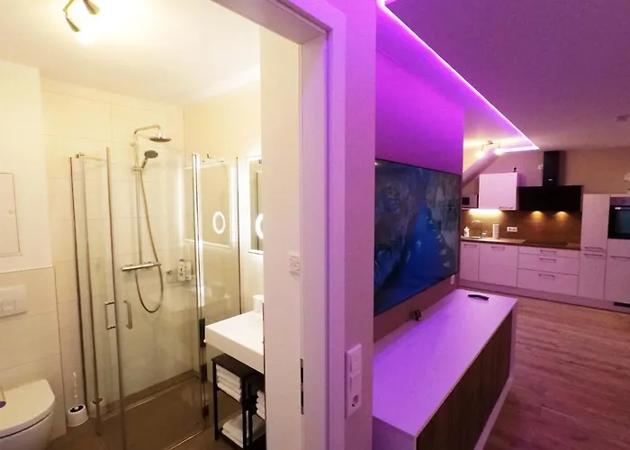 -neubau- 42 Qm Balkon-apartment Фульда