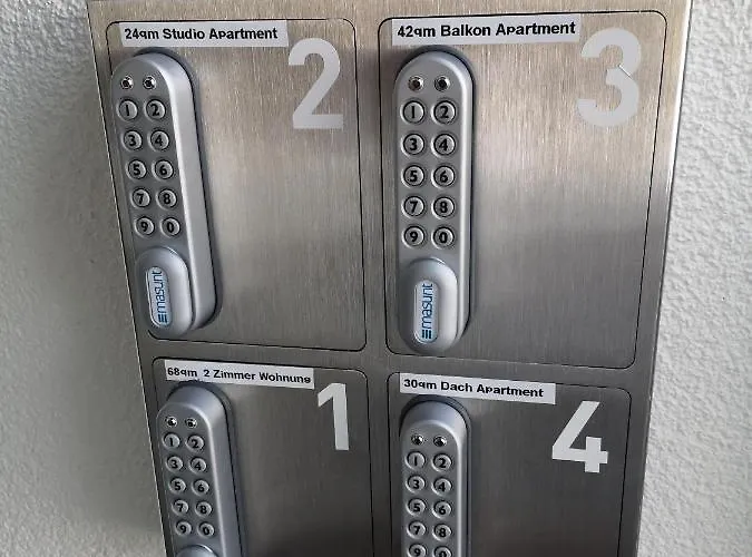 Апартаменты -neubau- 42 Qm Balkon-apartment Фульда